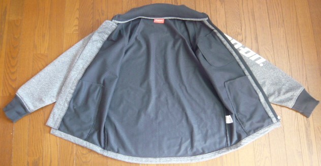 ☆Snap-on☆スナップオン☆HAMURE☆ハミューレ☆正規品☆ジャケット☆ブルゾン☆左袖/前後ロゴプリント☆3Lサイズ☆グレー☆_画像9