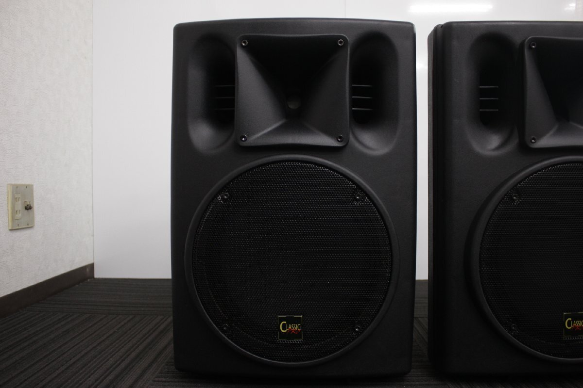 *[2K1111-16][170 размер 2 выход ]CLASSIC PRO Classic Pro PA динамик CSP12 инструкция, ножек, коннектор, с ящиком аудио звук гарантия работы 