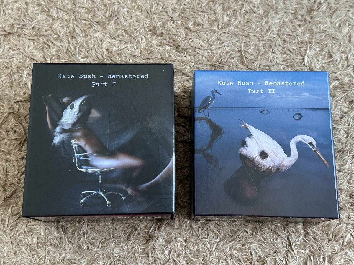 希少！ KATE BUSH REMASTERED PART 1 + PART 2 セット CD-BOX ケイト・ブッシュ 廃盤 全18枚組_画像1