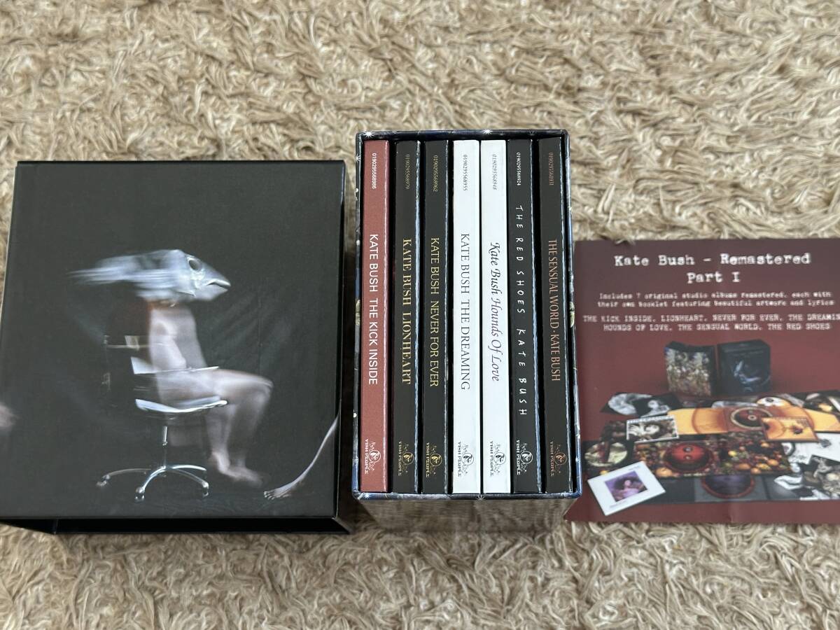 希少！ KATE BUSH REMASTERED PART 1 + PART 2 セット CD-BOX ケイト・ブッシュ 廃盤 全18枚組_画像4