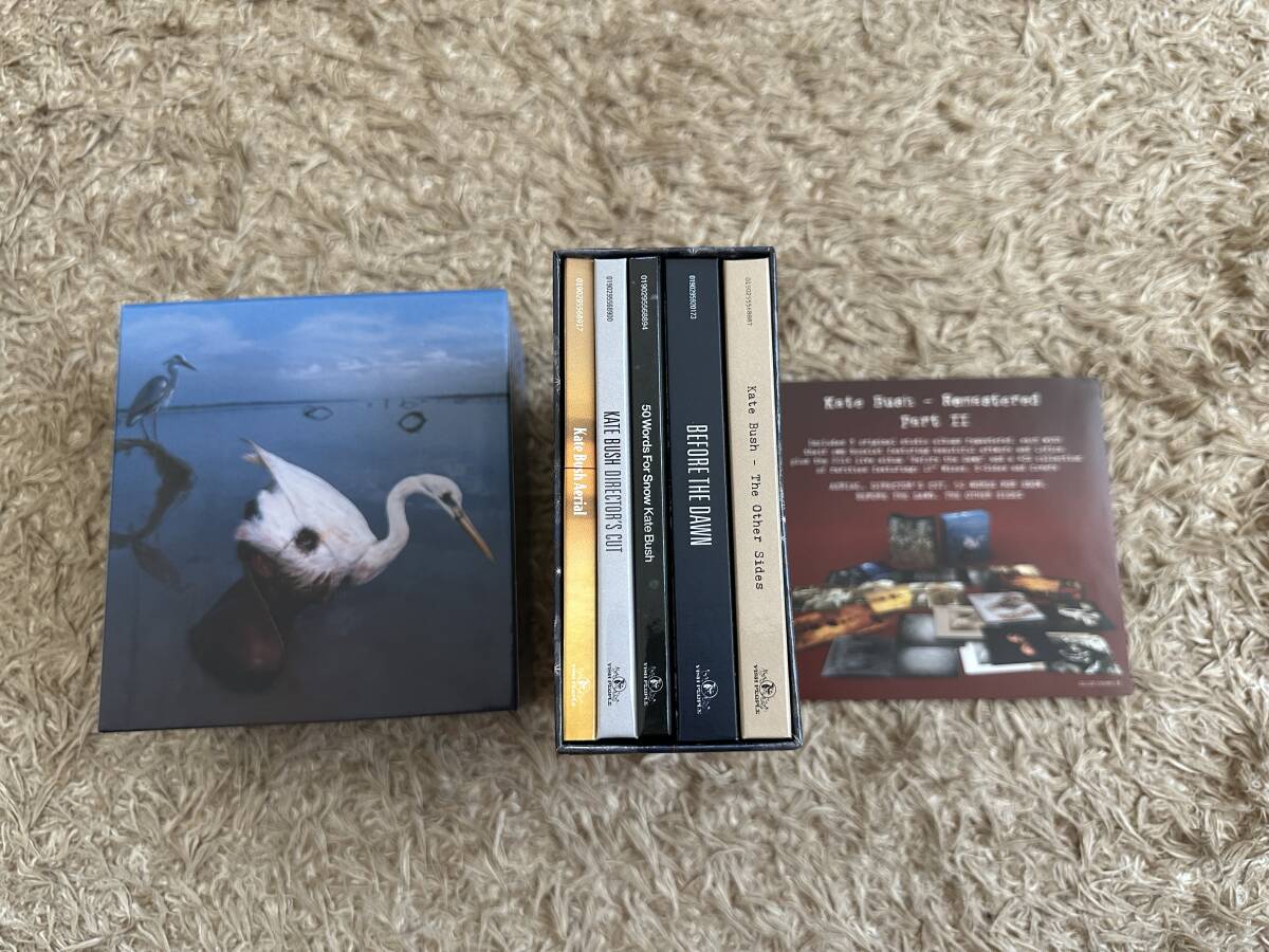 希少！ KATE BUSH REMASTERED PART 1 + PART 2 セット CD-BOX ケイト・ブッシュ 廃盤 全18枚組_画像6