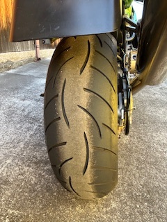 メガスポーツ カワサキZX12R A型(タンクカバーB型) インナーガソリンタンク(鉄) リア-シートカウル 中古オマケ付けます_画像10