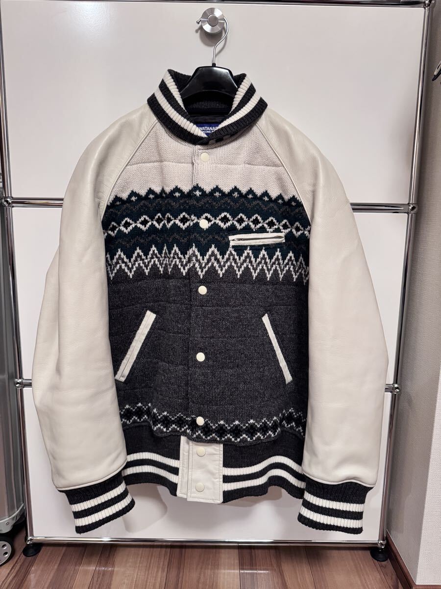 junya watanabe スタジャン　ノルディック　ジュンヤ　ワタナベ　コムデギャルソン　ギャルソン　スタジアム　ジャンバー　ジャケット_画像1