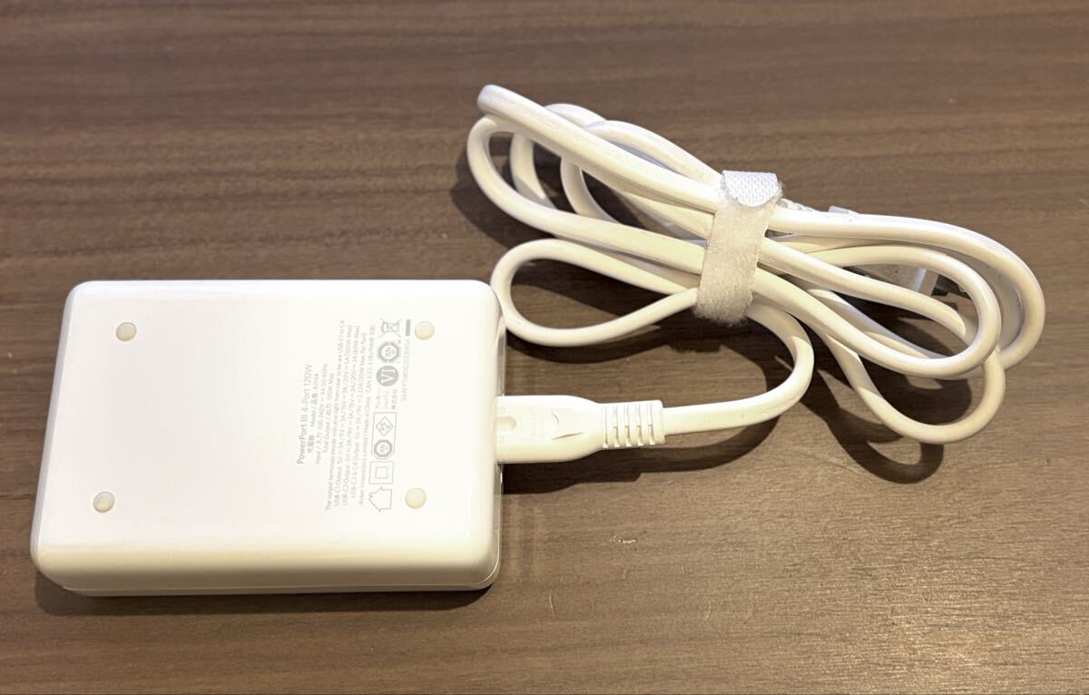 Anker 547 Charger (120W)　USB-C 4ポート 　PowerIQ 3.0 (Gen2) _画像3