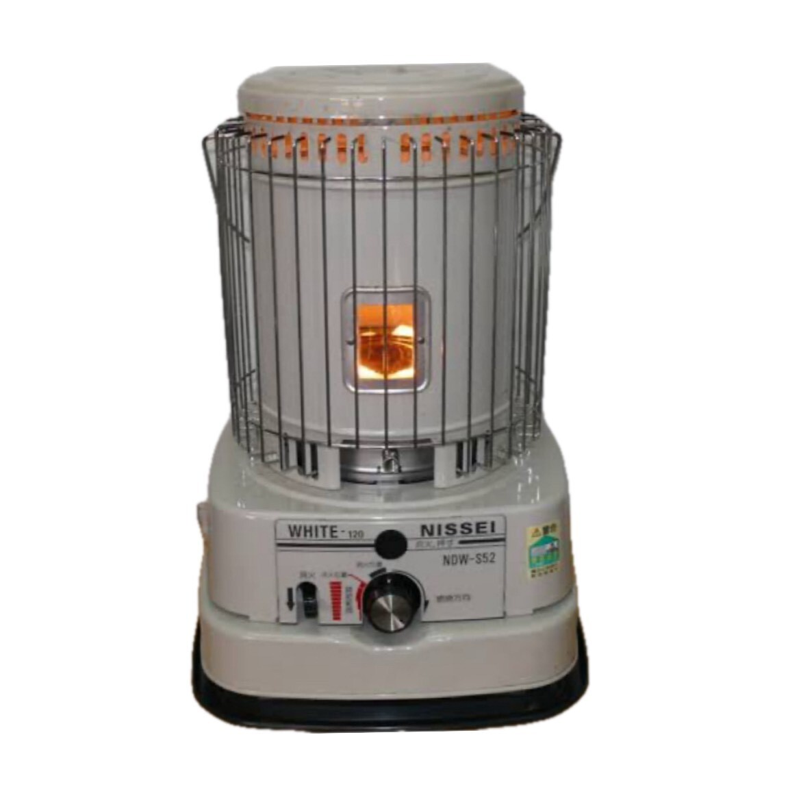 未使用保管品 NISSEI ニッセイ NDW-S52 石油ストーブ 13~18畳 自然通気形開放式 暖房器具 (1)_画像2