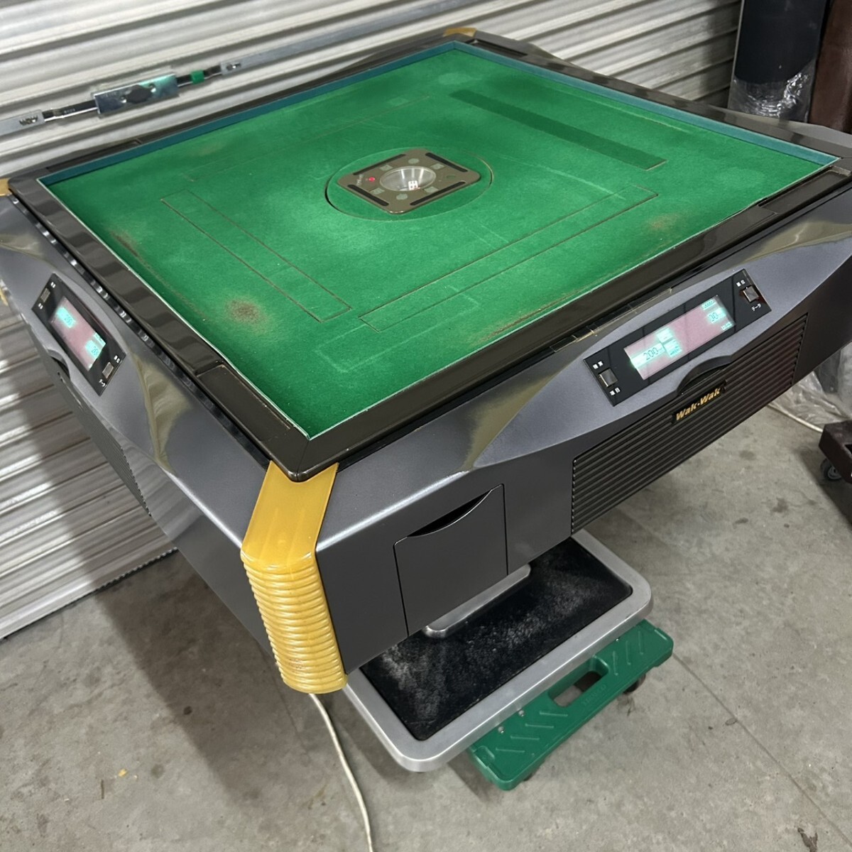 全自動麻雀卓 雀友アルファWakWak2 麻雀牌 点棒 動作確認済み_画像2