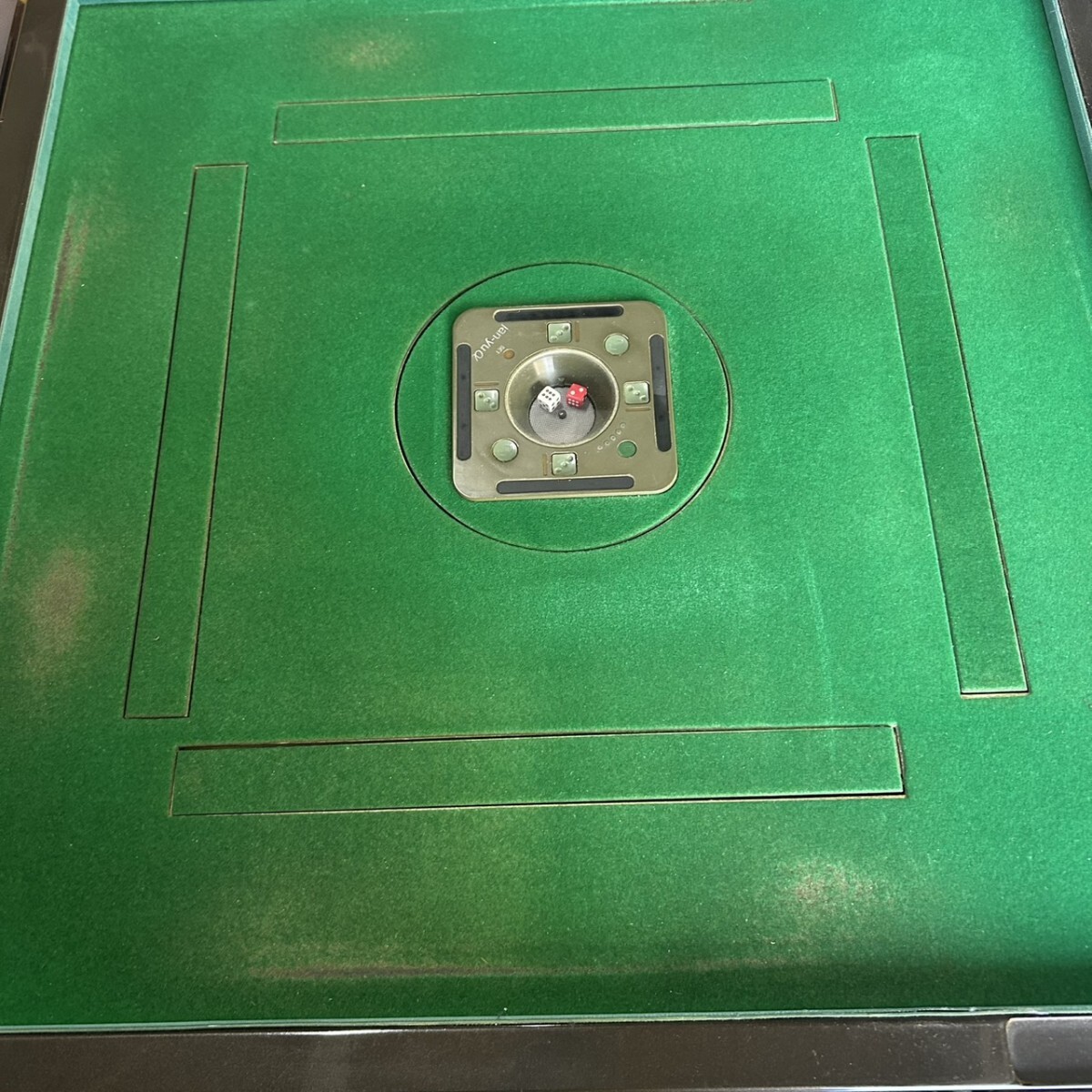 全自動麻雀卓 雀友アルファWakWak2 麻雀牌 点棒 動作確認済み_画像5