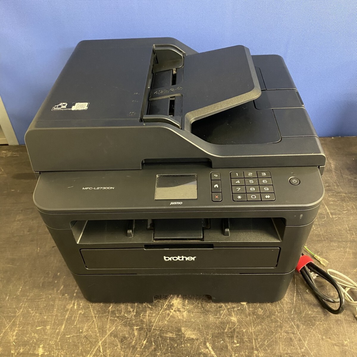 レーザープリンタ brother MFC-L2730DN ブラザー モノクロ 複合機 ファックス コピースキャナー FAX印刷枚数17580 動作確認済_画像1