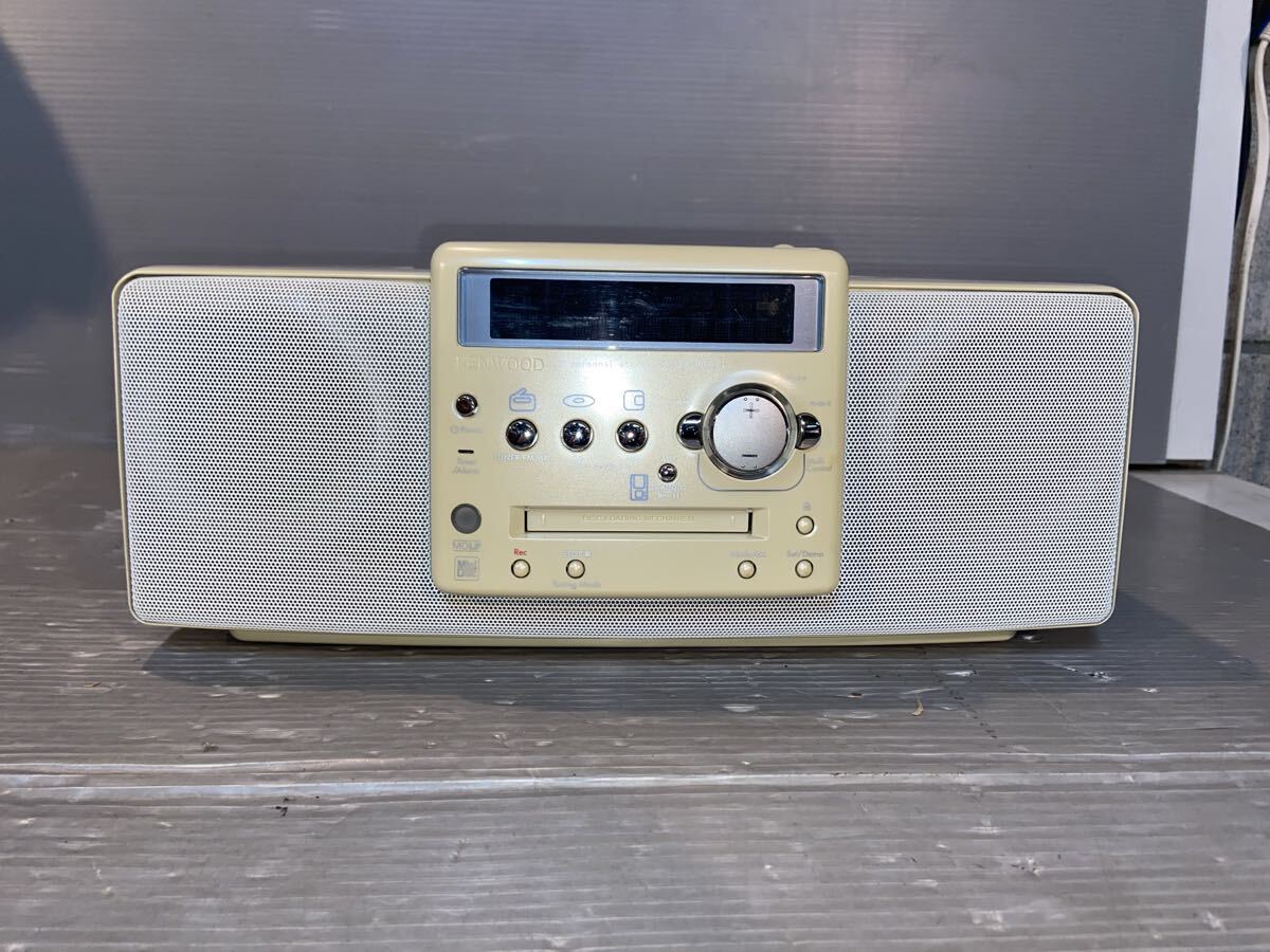 【中古】 MD パーソナル ステレオシステム KENWOOD RAMPAGE MDX-Ｌ1_画像2