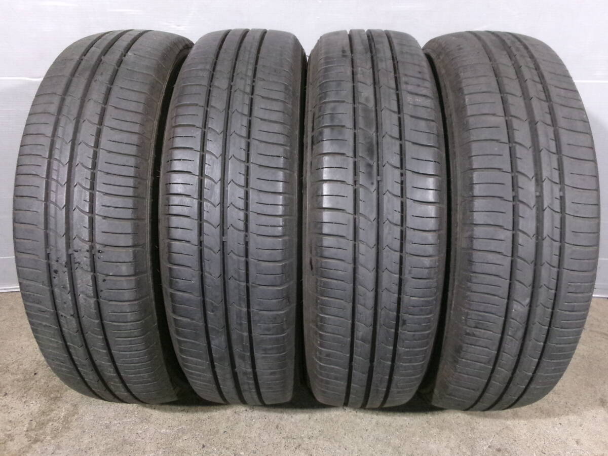 【2024年製☆8～9分山】155/65R14 グッドイヤー Efficient Grip ECO Hybrid EG01☆4本セット 51110 検)N-BOX スペーシア タント ワゴンR_画像1