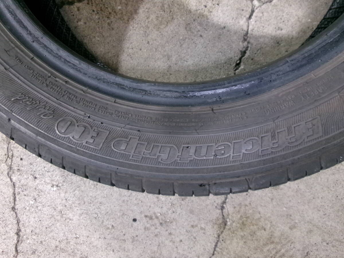 【2024年製☆8～9分山】155/65R14 グッドイヤー Efficient Grip ECO Hybrid EG01☆4本セット 51110 検)N-BOX スペーシア タント ワゴンR_画像7