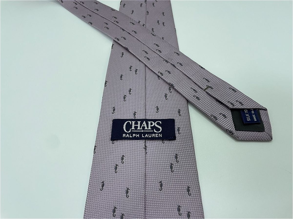 【美品】Ralph Lauren　ラルフローレン　動物柄 ネクタイ 3本以上 送料無料 メンズ ピンク系　1002209_画像2