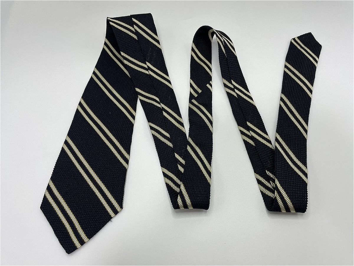 【超美品】Ralph Lauren　ラルフローレン　レジメンタル柄 ネクタイ 3本以上 送料無料 メンズ ネイビー　1102050_画像3