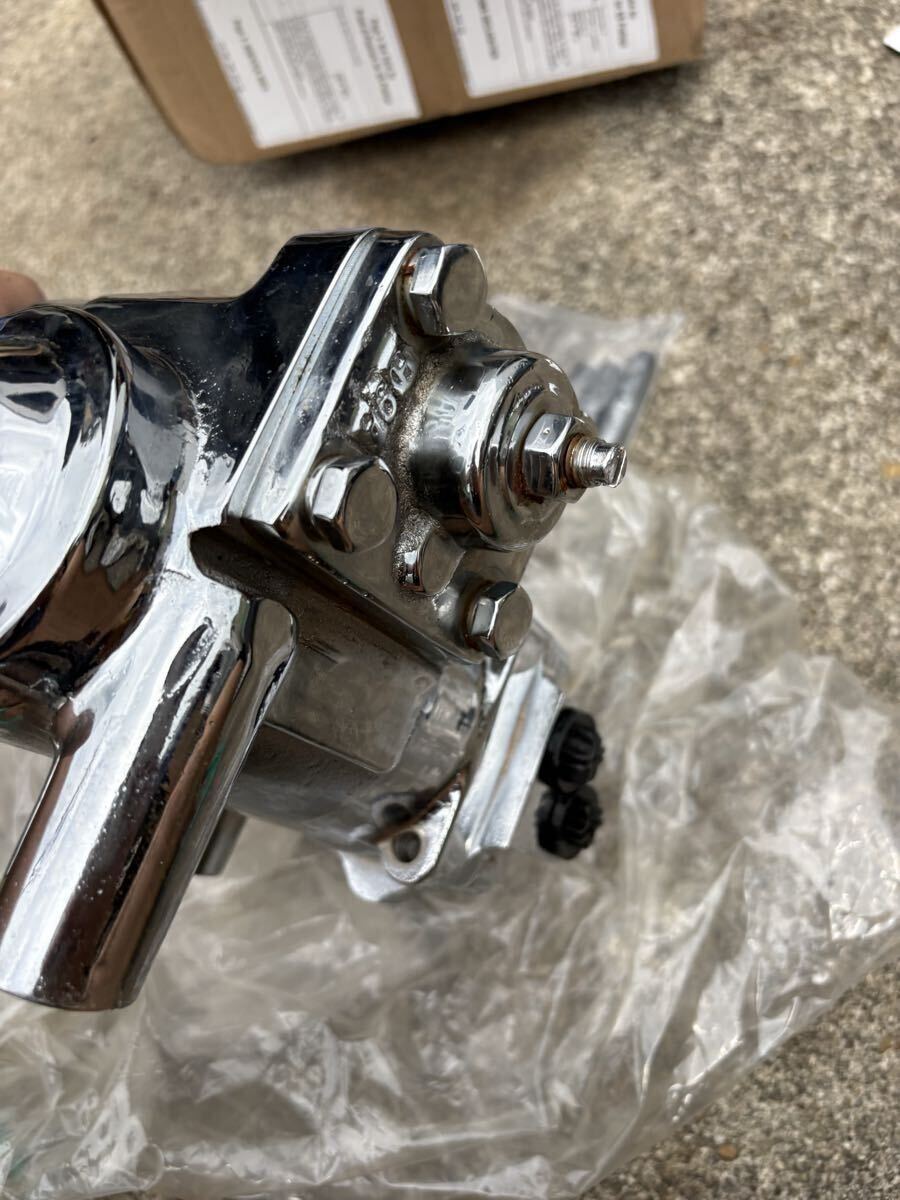 インパラ 500 ステアリングギアボックス メッキ 新品未使用品 _画像8