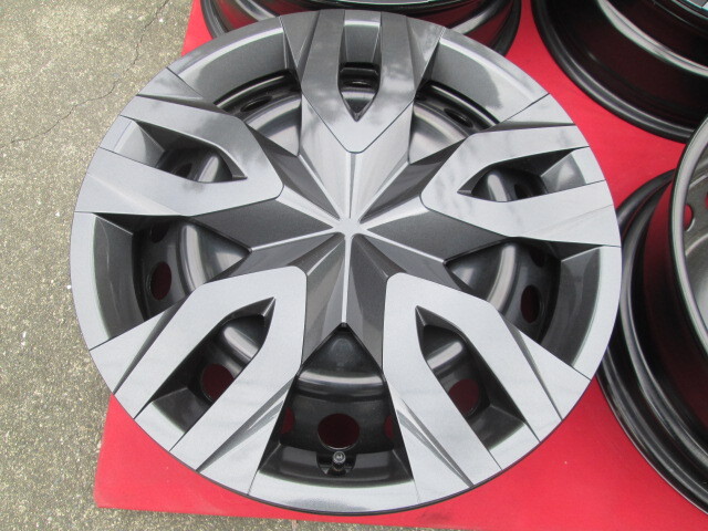 ★新車外し トヨタ 新型 60系 プリウス純正スチールホイール4本セット C-HR スタッドレス用に_画像7