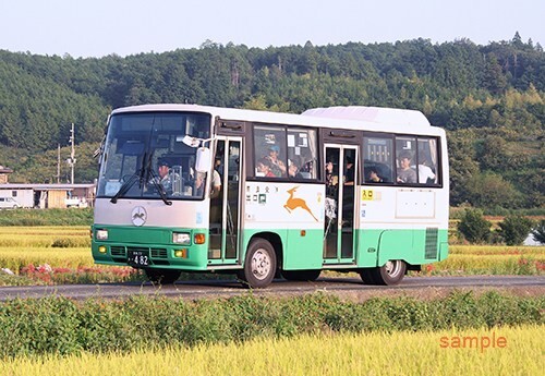[ автобус фотография ] Nara транспорт .. запад Yoshino линия (. новый линия ) [0001720]