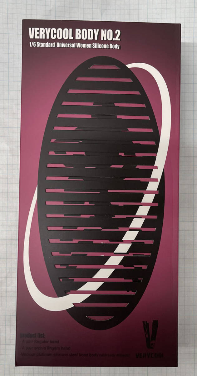 VeryCool BODY NO.2 VCD-02 A ミディアムバスト 白肌 1/6スケール シームレス女性ボディ素体 デッサン人形（ヘッドなし）_画像1