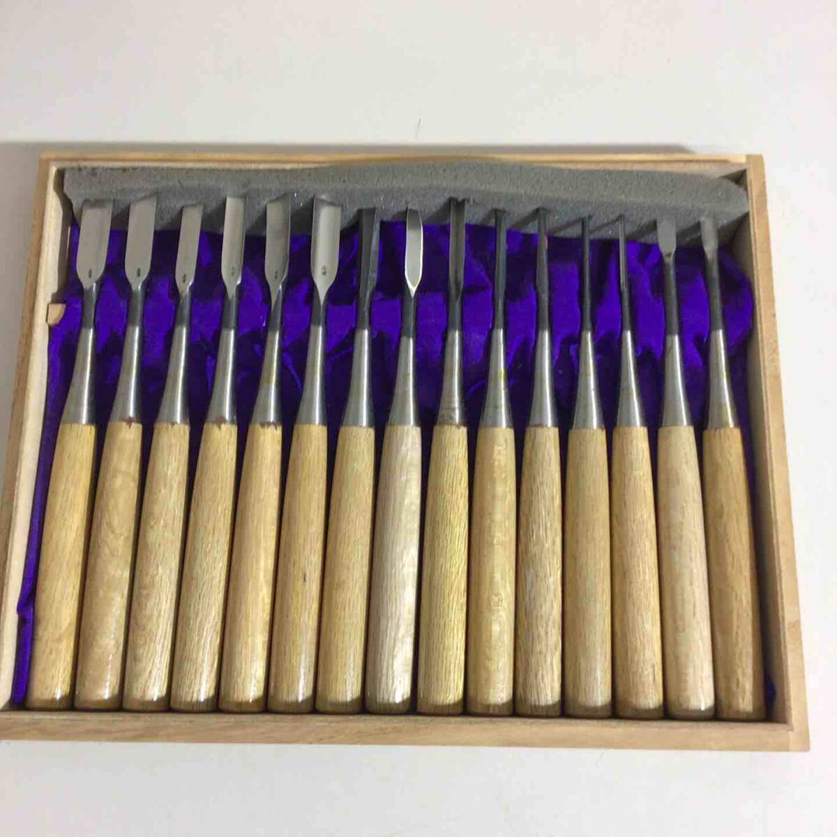 [ не использовался товар ] Kiyoshi . произведение дерево гравюра только . комплект 15шт.@.* рубанок * плотничный инструмент блохи 