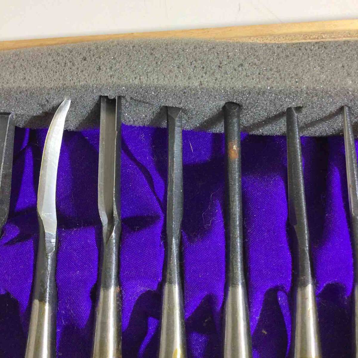 [ не использовался товар ] Kiyoshi . произведение дерево гравюра только . комплект 15шт.@.* рубанок * плотничный инструмент блохи 