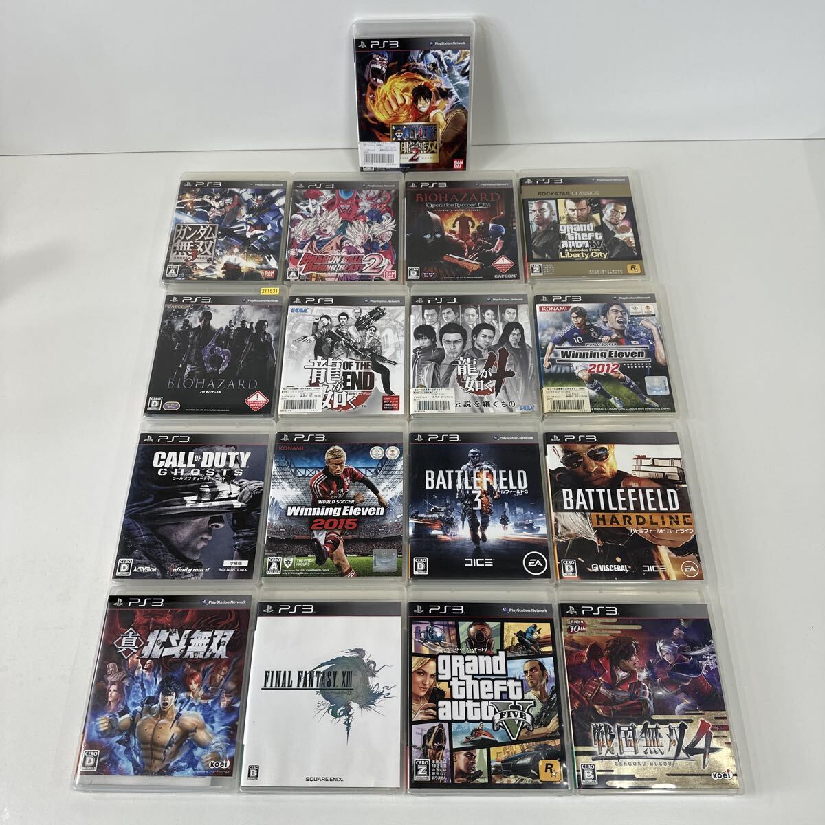 E487★Ps3ソフト16枚まとめてセット_画像1