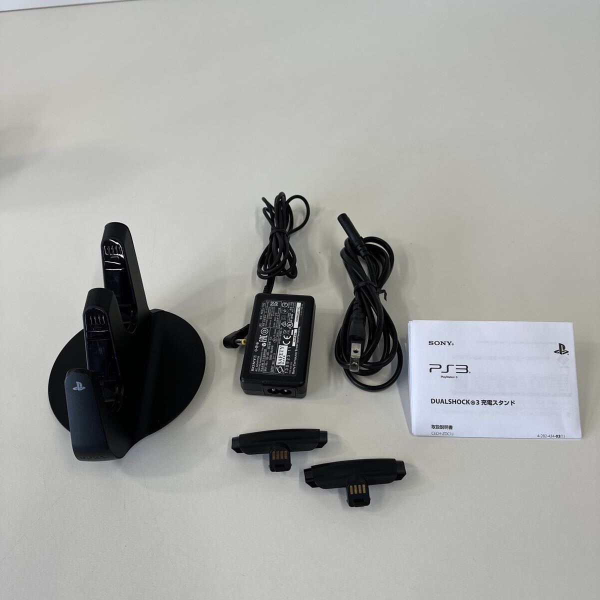 E523★SONY Ps3充電スタンド CECH-ZDC1J チャージングステーション【動作品】_画像1