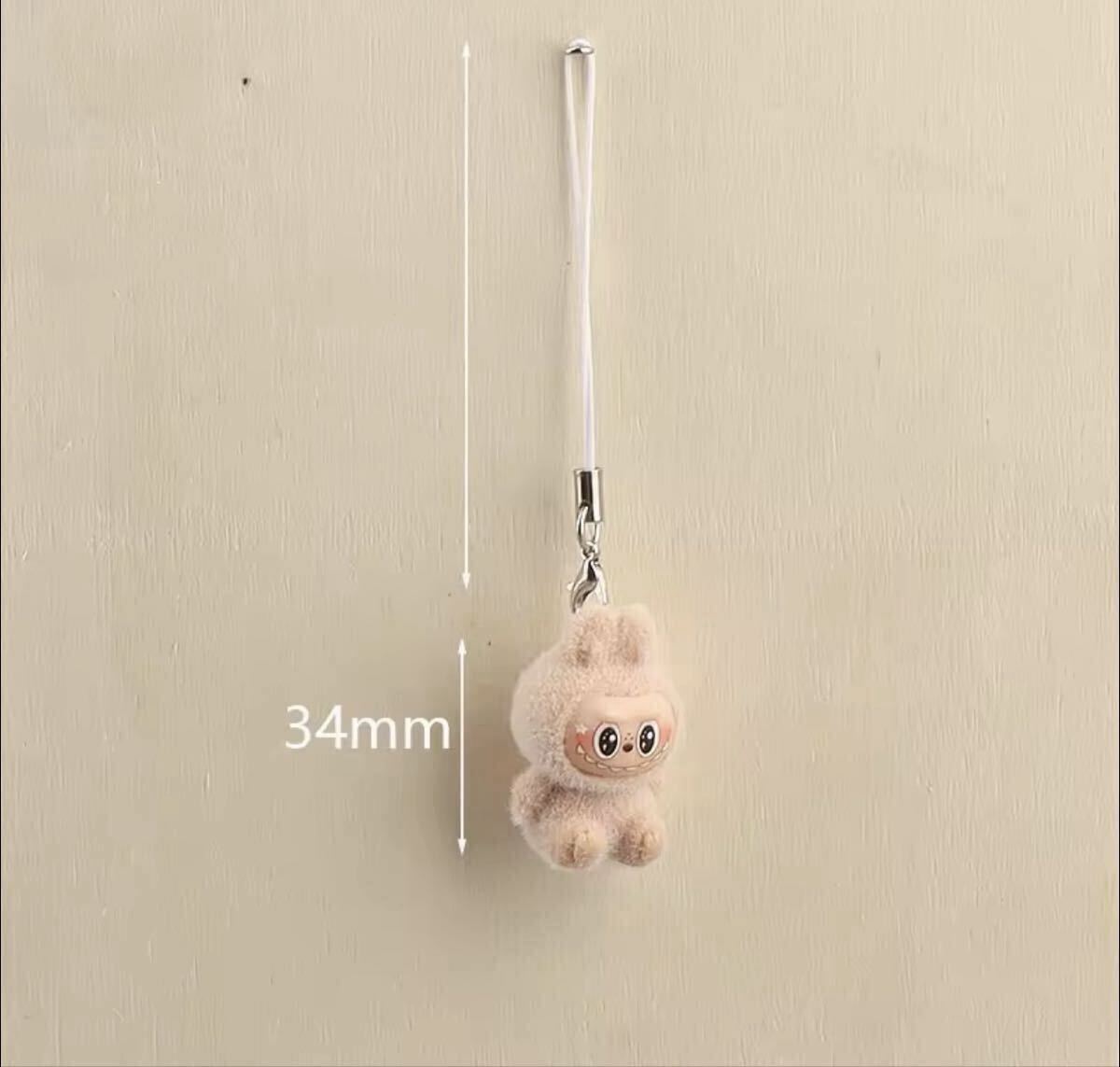 【新品未使用】【送料込】ラブブぬいぐるみミニキーホルダー（ランダム）×1 LABUBU _画像5