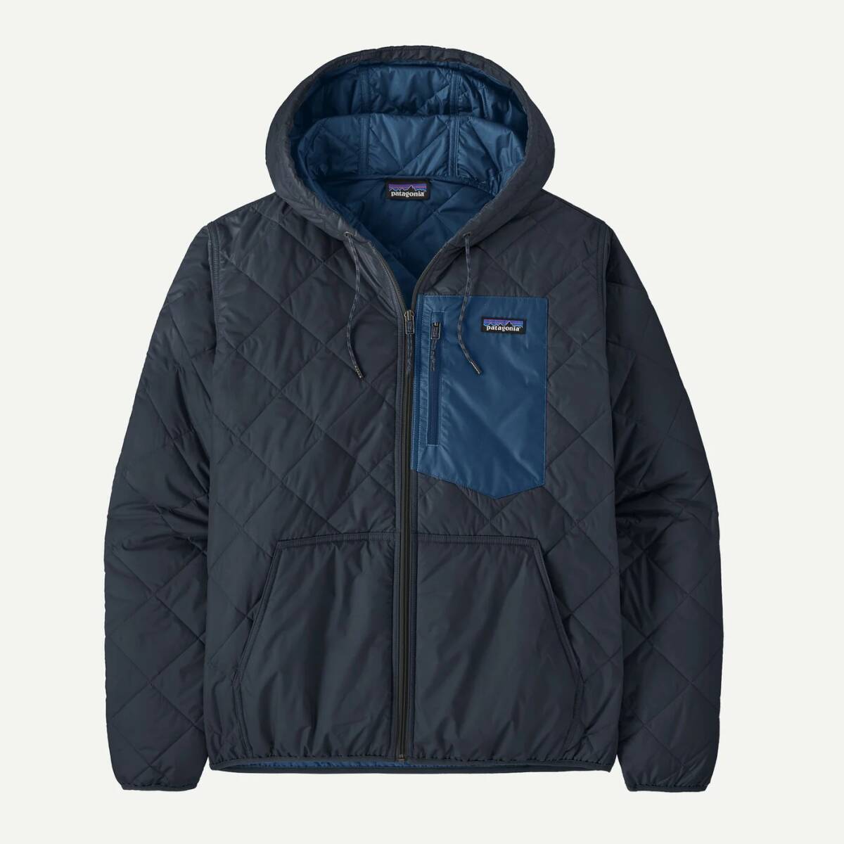 @30%OFF 新品★Mサイズ★パタゴニア★メンズ ダイアモンド キルテッド ボマー フーディ★M-NECL★Patagonia タグ付#27611 FA25_画像1