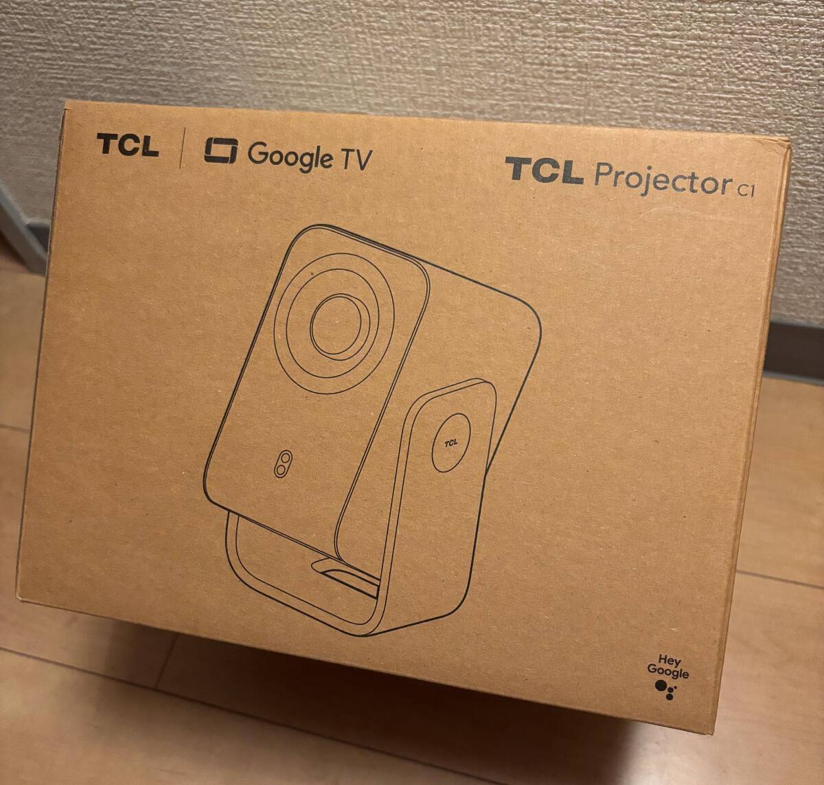 ■未開封新品■TCL C1 GTV ポータブルプロジェクター ■_画像1