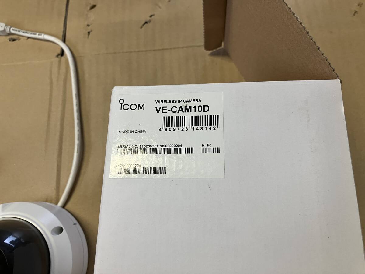 ICOM アイコム 無線IPカメラ VE-CAM10D 中古動作OK 送料込み_画像2