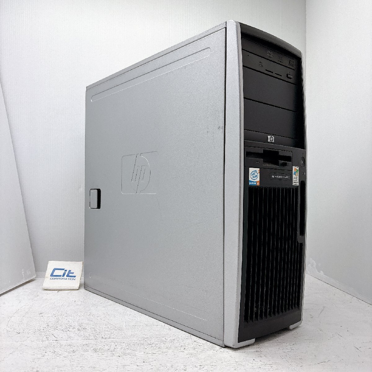 HP Workstation xw4100|Pentium 4 2.6GHz|1GB|HDD欠品|CD-ROM|OS無し|ジャンク扱い|H12808_画像1