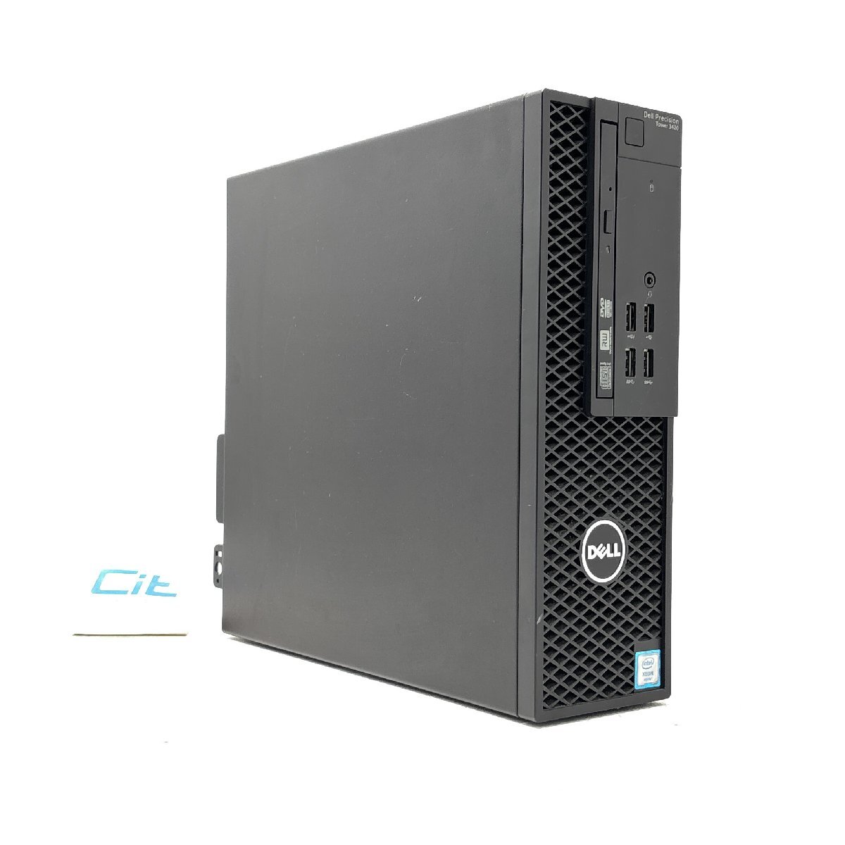 DELL precision tower 3420|Xeon E3-1220 v5 3.0GHz|8GB|HDD無し|Quador K620|OS無し|BIOS起動OK|ジャンク扱い|B2327_画像1