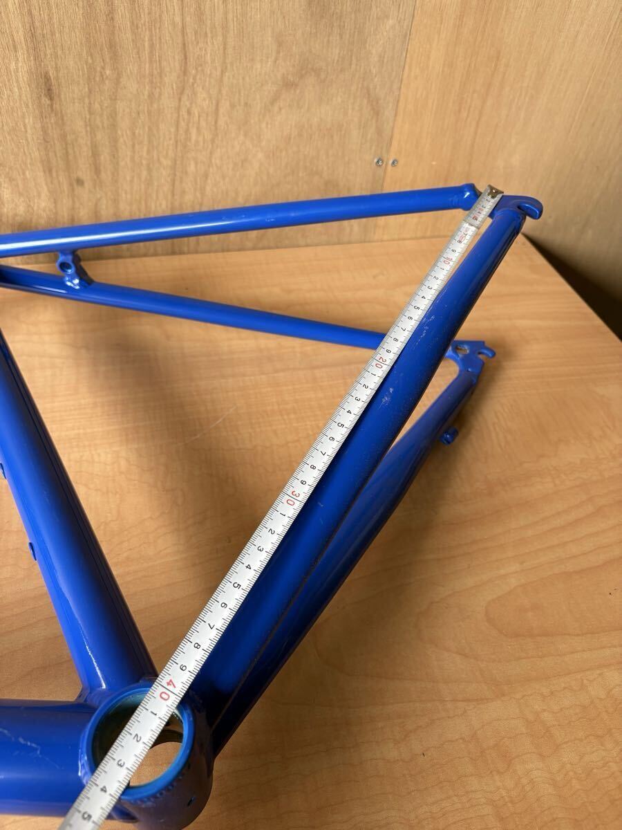 26 ロードバイク　アルミフレーム ノンブランド フレーム　フロントフォーク無し　自転車屋　中古フレーム　カスタム　自転車パーツ_画像4