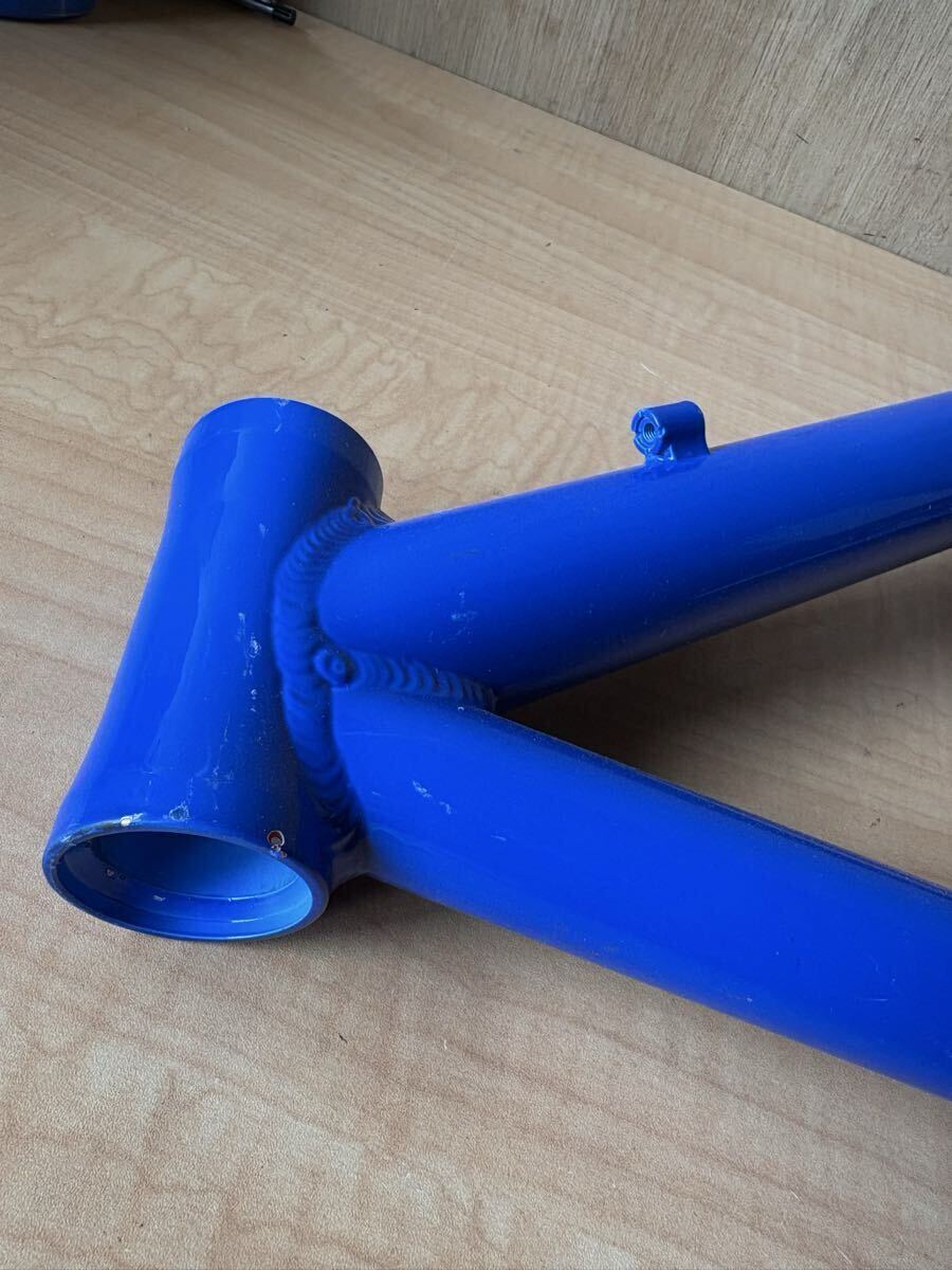 26 ロードバイク　アルミフレーム ノンブランド フレーム　フロントフォーク無し　自転車屋　中古フレーム　カスタム　自転車パーツ_画像10