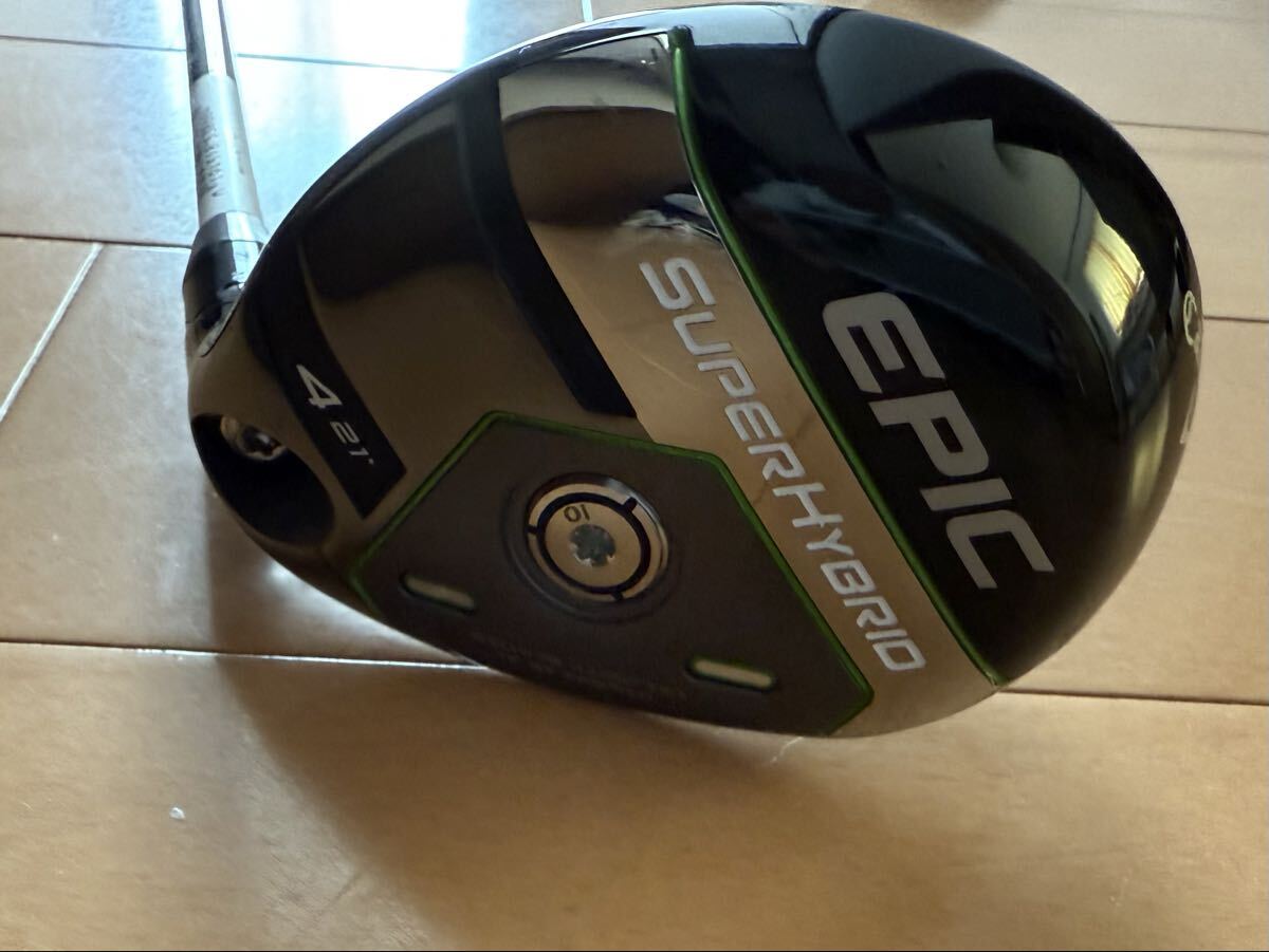 キャロウェイ Callaway EPIC ユーティリティ UT スーパーハイブリッド No.4 21° S エピック_画像1