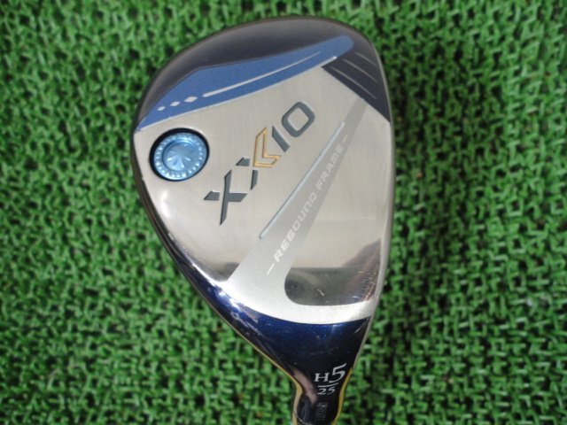 ■ダンロップ ゼクシオ 13 レディス ハイブリッド ブルー XXIO 13 BLUE H5 25.0 MP1300L L カーボンシャフト L 中古品 日本正規品_画像1