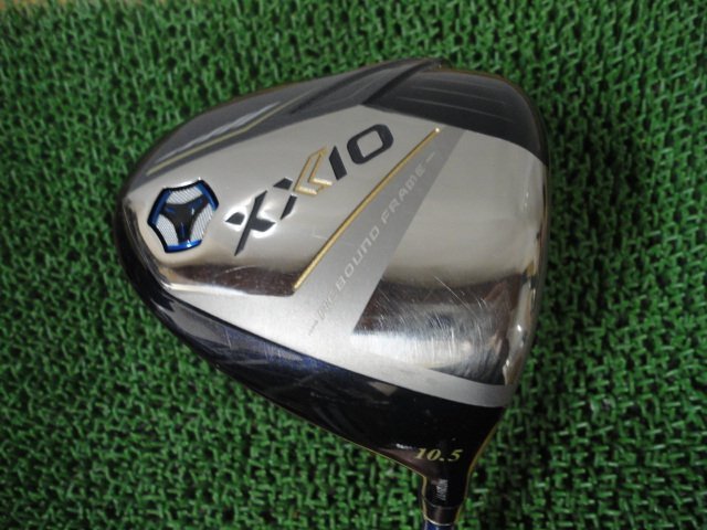 ■ダンロップ ゼクシオ 13 ドライバー ネイビー XXIO 13 NAVY 10.5 MP1300 SR カーボンシャフト SR 中古品 日本正規品_画像1