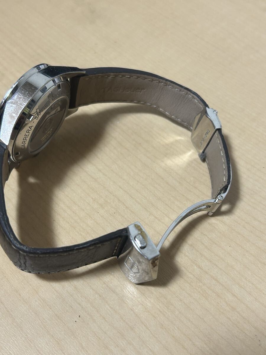 タグホイヤー TAG HEUER CV2013 ブラウン ニューカレラ キャリバー クロノグラフ_画像3