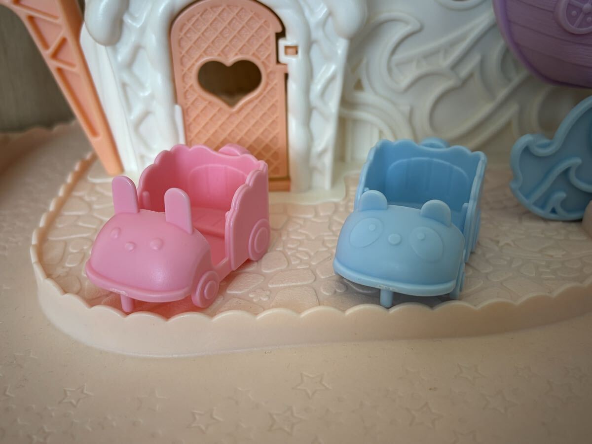 【お買い得品】シルバニアファミリー お城のゆめいろゆうえんち エポック社_画像2