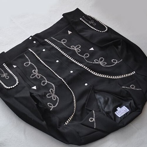 復刻　ウエスタンジャケット　ブラック　サイズ表示L　新品　メンズのMサイズ_画像9