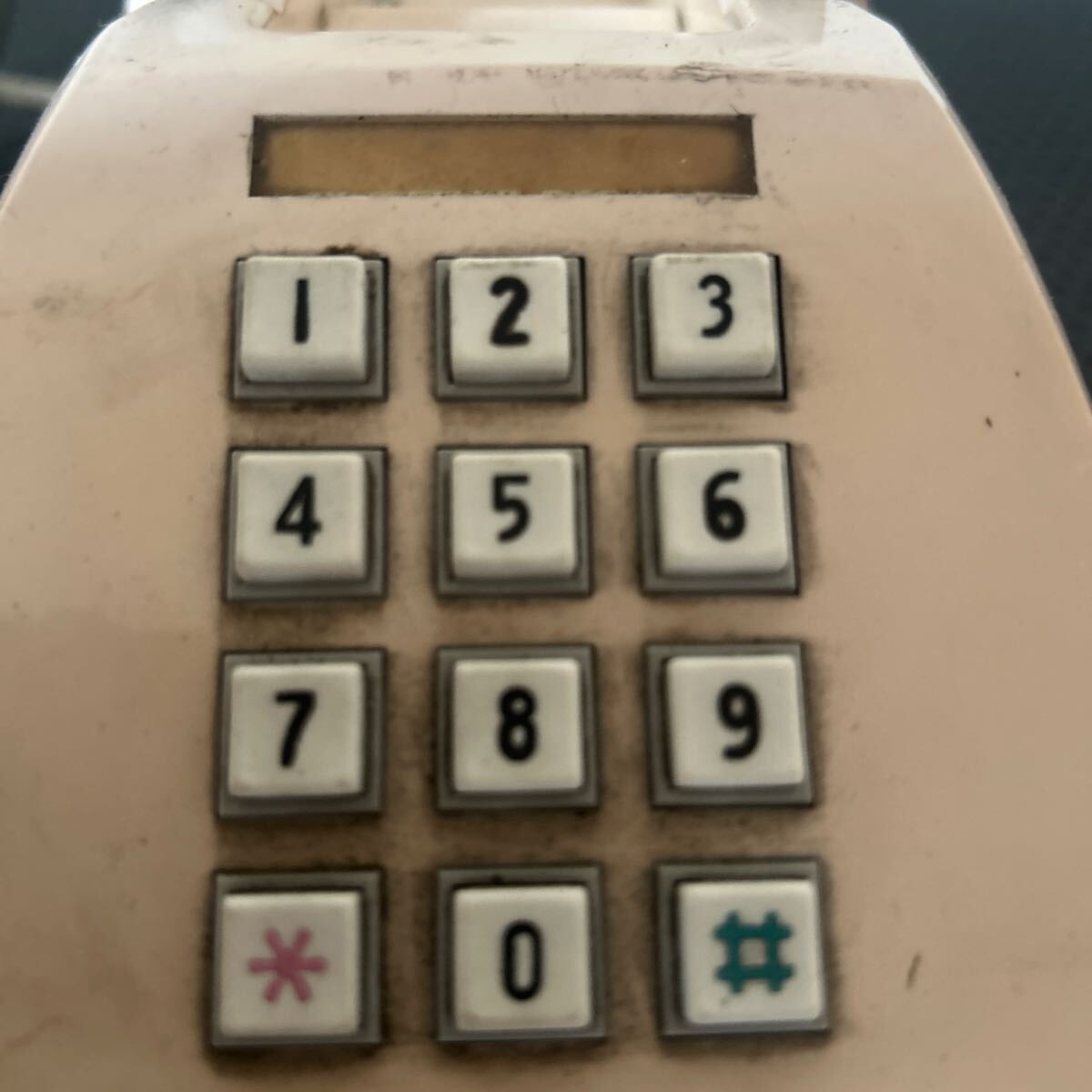 昭和レトロ アンティーク 電話機 601-P 動作未確認 ジャンク品_画像2
