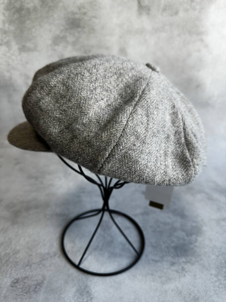 新品未使用 24AW CLASSICAL WOOL LINEN CASKET クラシックウールリネンキャスケット サイズ４ YOHJI YAMAMOTO POUR HOMME ヨウジヤマモト_画像1