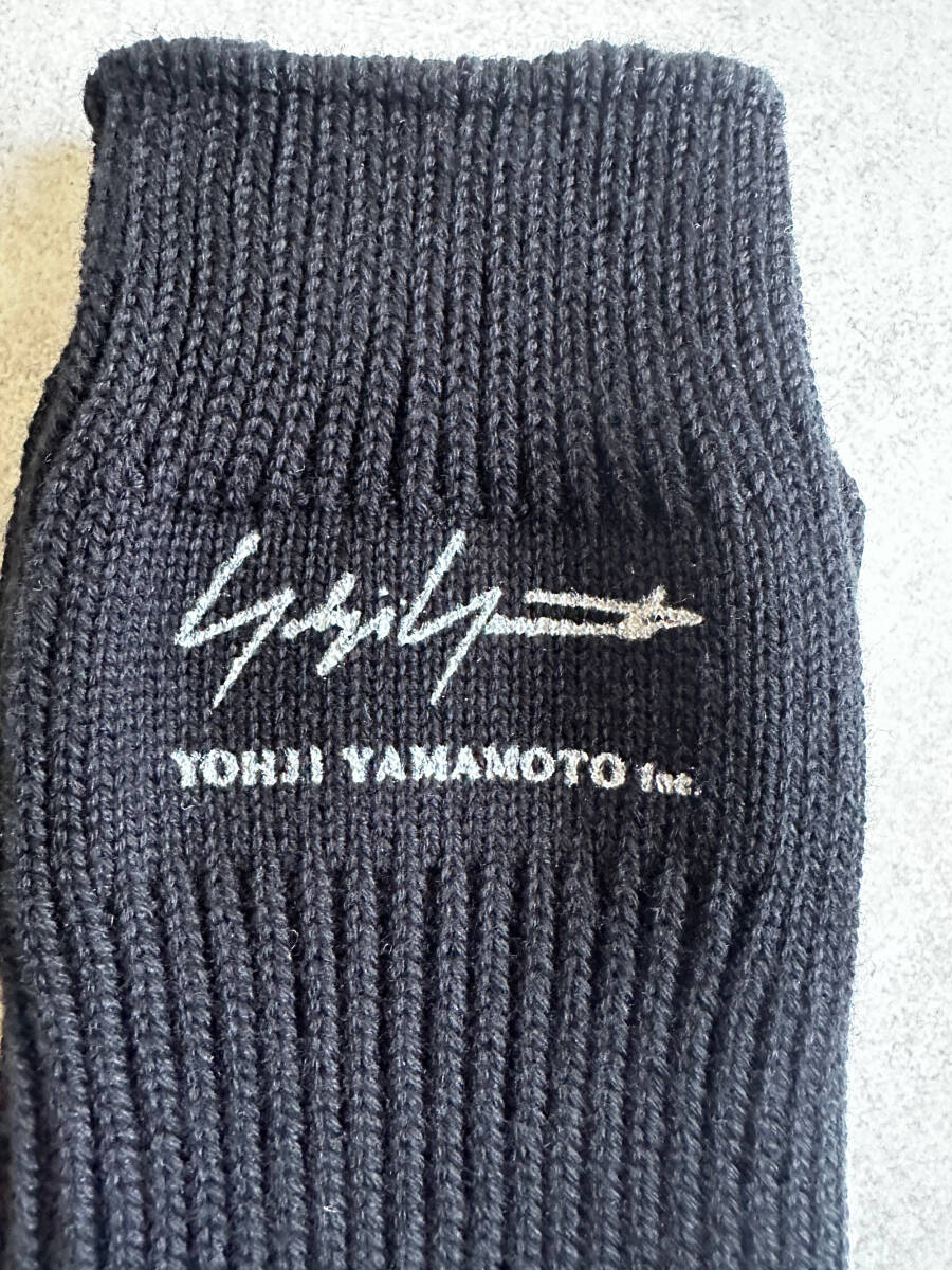 新品未使用 24AW 30/2C/1X1 RIB MILITARY SOCKS リブミリタリーソックス ブラック 靴下 Yohji Yamamoto POUR HOMME ヨウジヤマモト 黒_画像3