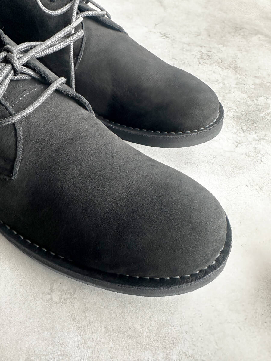 新品未使用 24AW プレーントゥシューズ ヌバックレザー Y’s for men サイズ4 27cm ワイズフォーメン ヨウジヤマモト Yohji Yamamoto_画像6