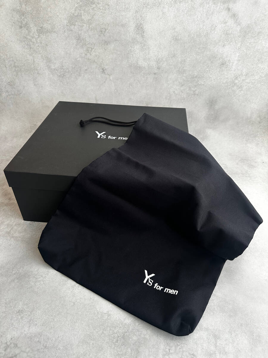 新品未使用 24AW ソフトオイルレザー レースアップジップブーツ Y’s for men 4 27cm ワイズフォーメン ヨウジヤマモト Yohji Yamamoto_画像8
