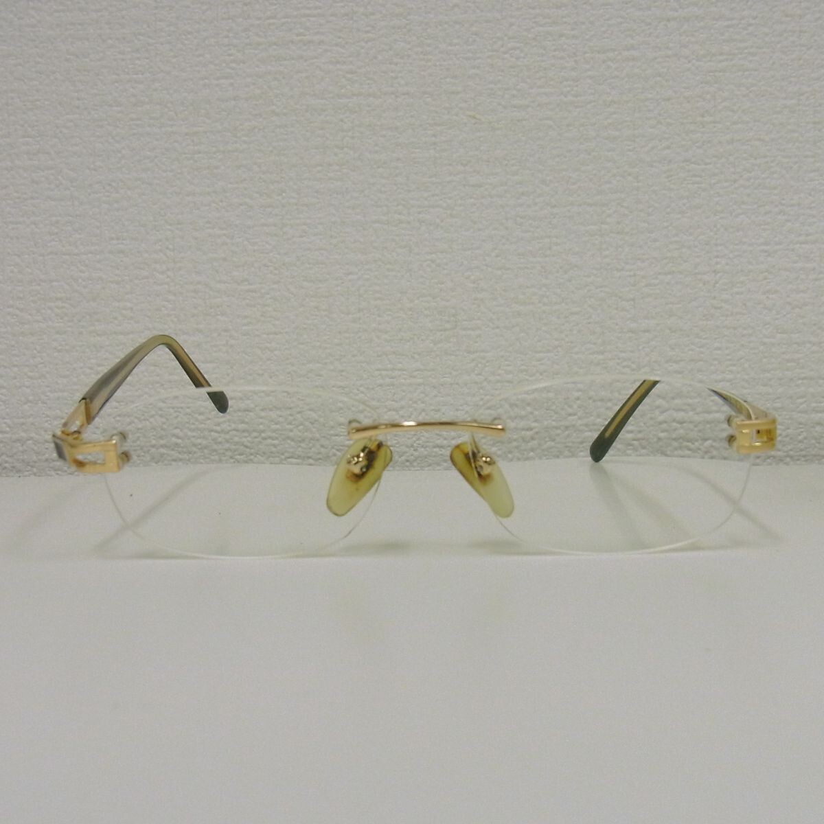 C3460-Y25-6466◎BVLGAR ブルガリ メガネ 232 175 53□16 135 ファッション 現状品②◎_画像3