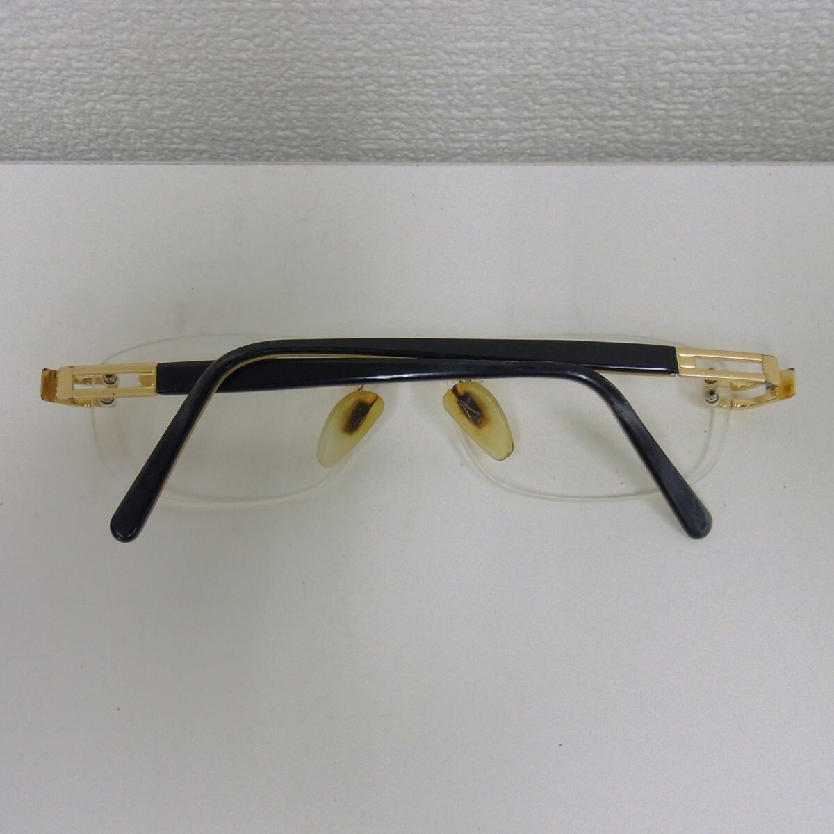 C3460-Y25-6466◎BVLGAR ブルガリ メガネ 232 175 53□16 135 ファッション 現状品②◎_画像9