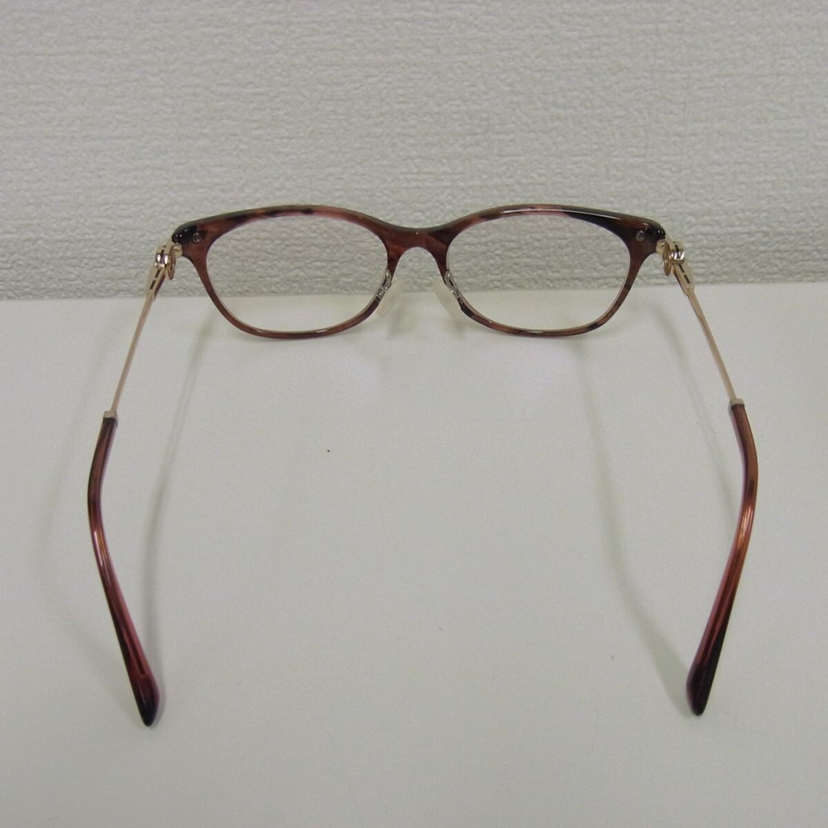 C3453-J9-6021◎BVLGAR ブルガリ メガネ 5397 53□16 140 レディース ファッション 現状品②◎_画像4