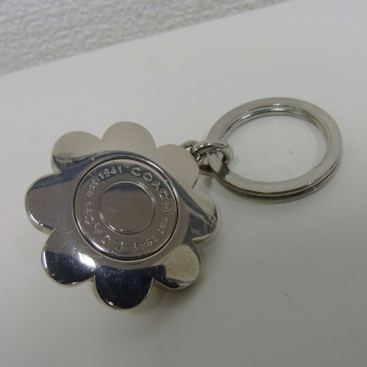 C3451-Y37-2465*COACH Coach Дэйзи брелок для ключа женский мелкие вещи текущее состояние товар ②*