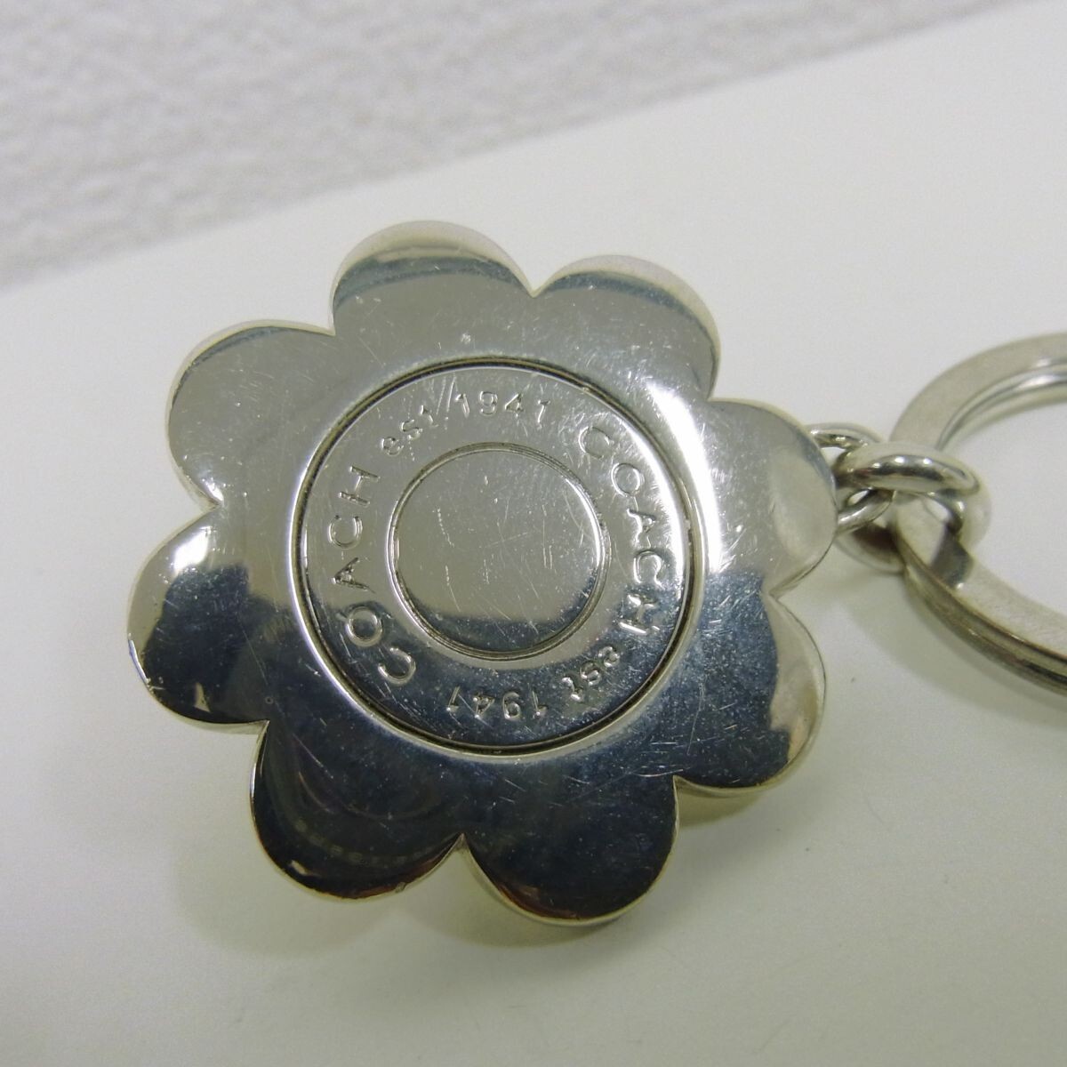 C3451-Y37-2465*COACH Coach Дэйзи брелок для ключа женский мелкие вещи текущее состояние товар ②*