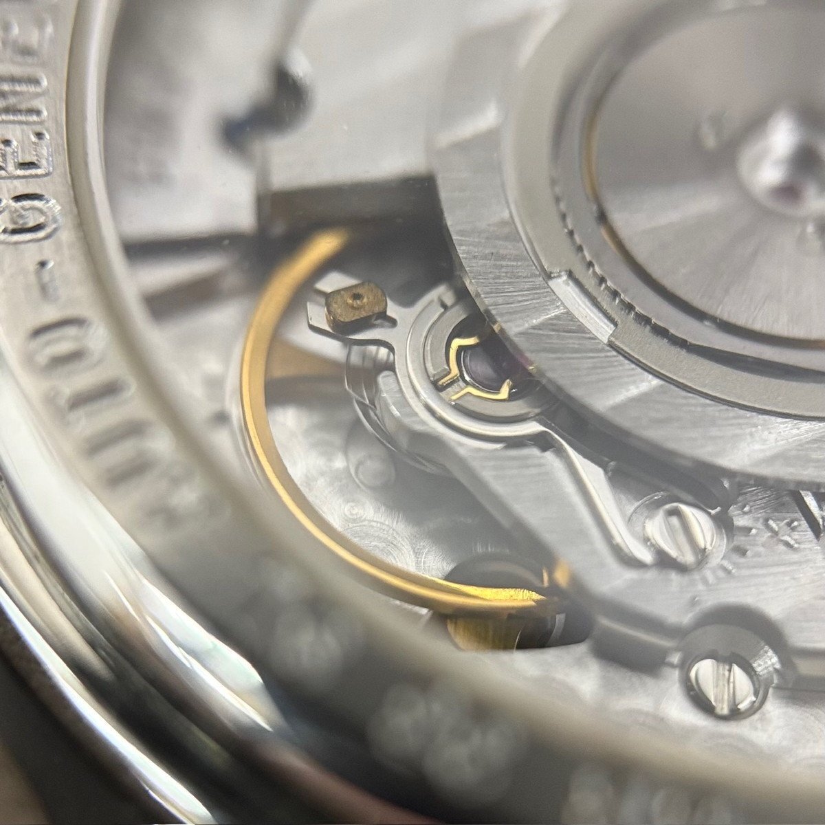 ■ 1円 ～ 限定 中古品 ■ BVLGARI ブルガリ ■ ブルガリブルガリ ジュネーブサロン 25周年 記念 BB33SL ■箱保 自動巻き ボーイズ グレー_画像8